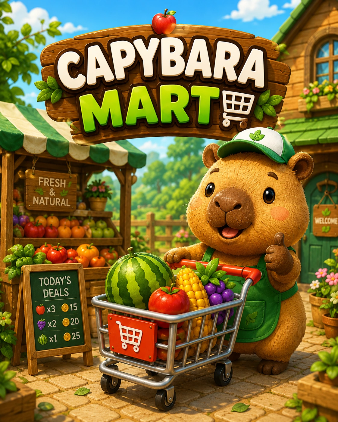 Capybara Mart game cover
