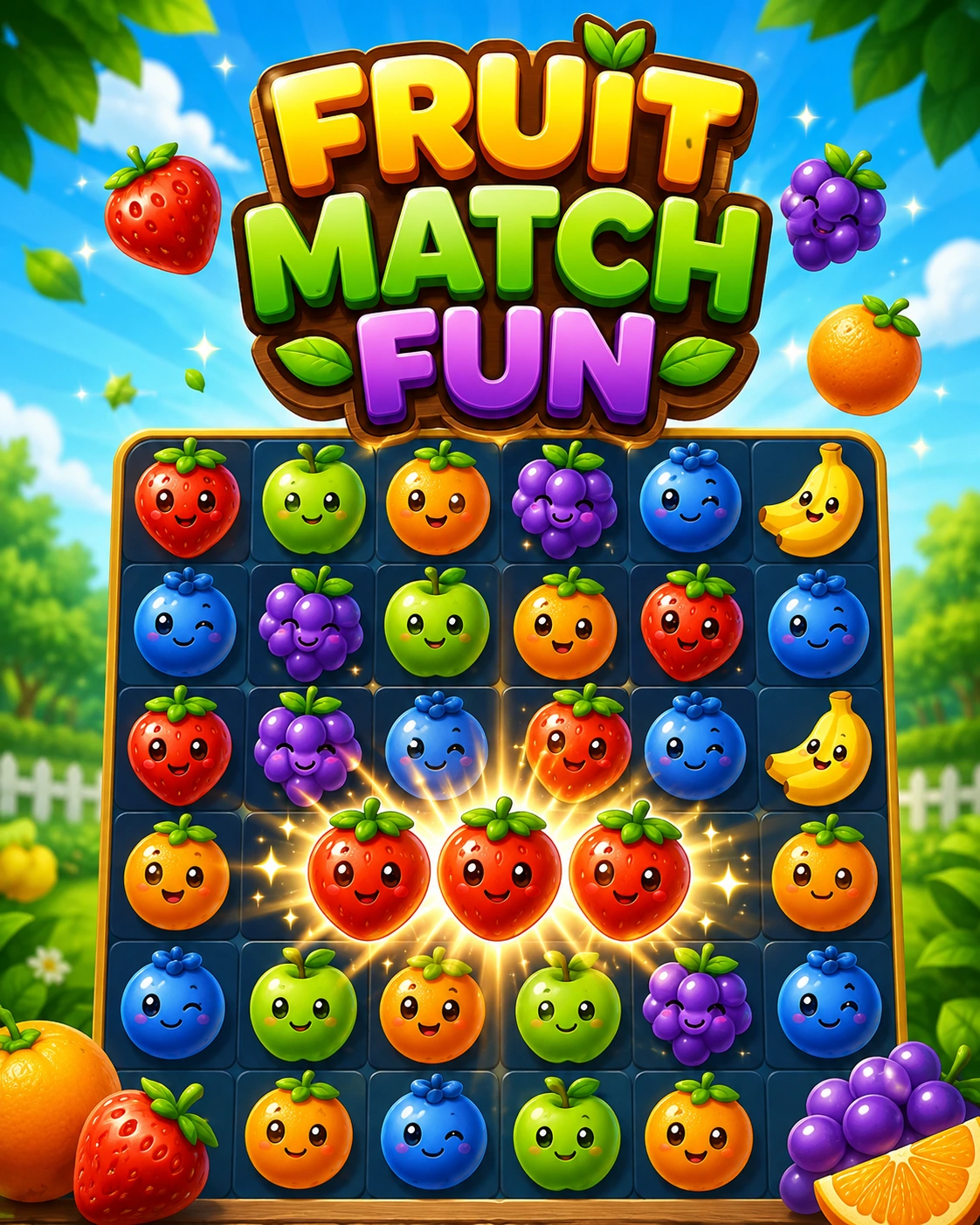 Fruit Match Fun game cover